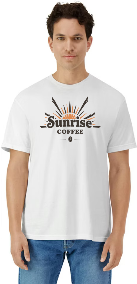 White Sunrise T-Shirt