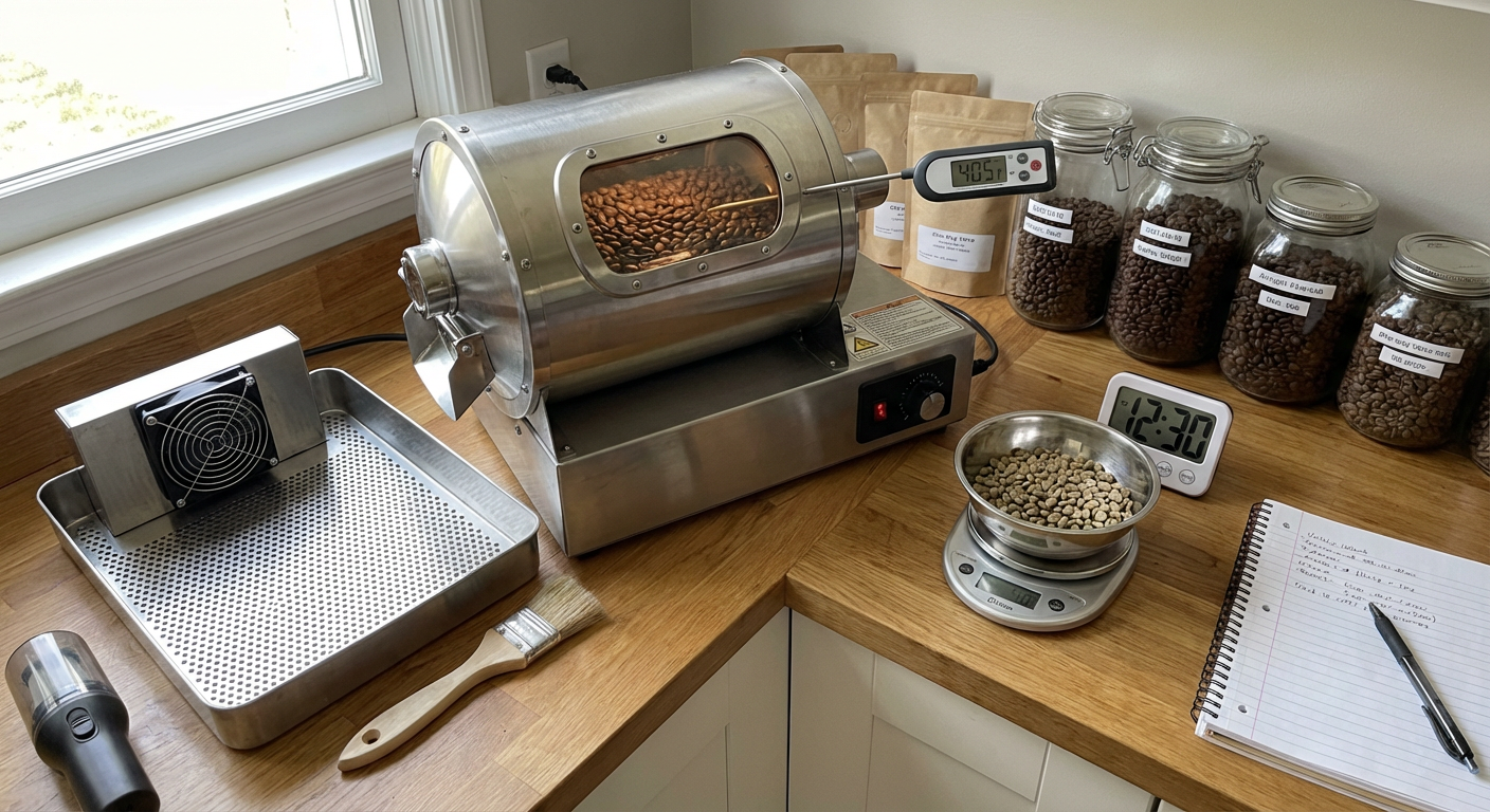 Essential Equipment for Home Coffee Roasters: A Complete Guide