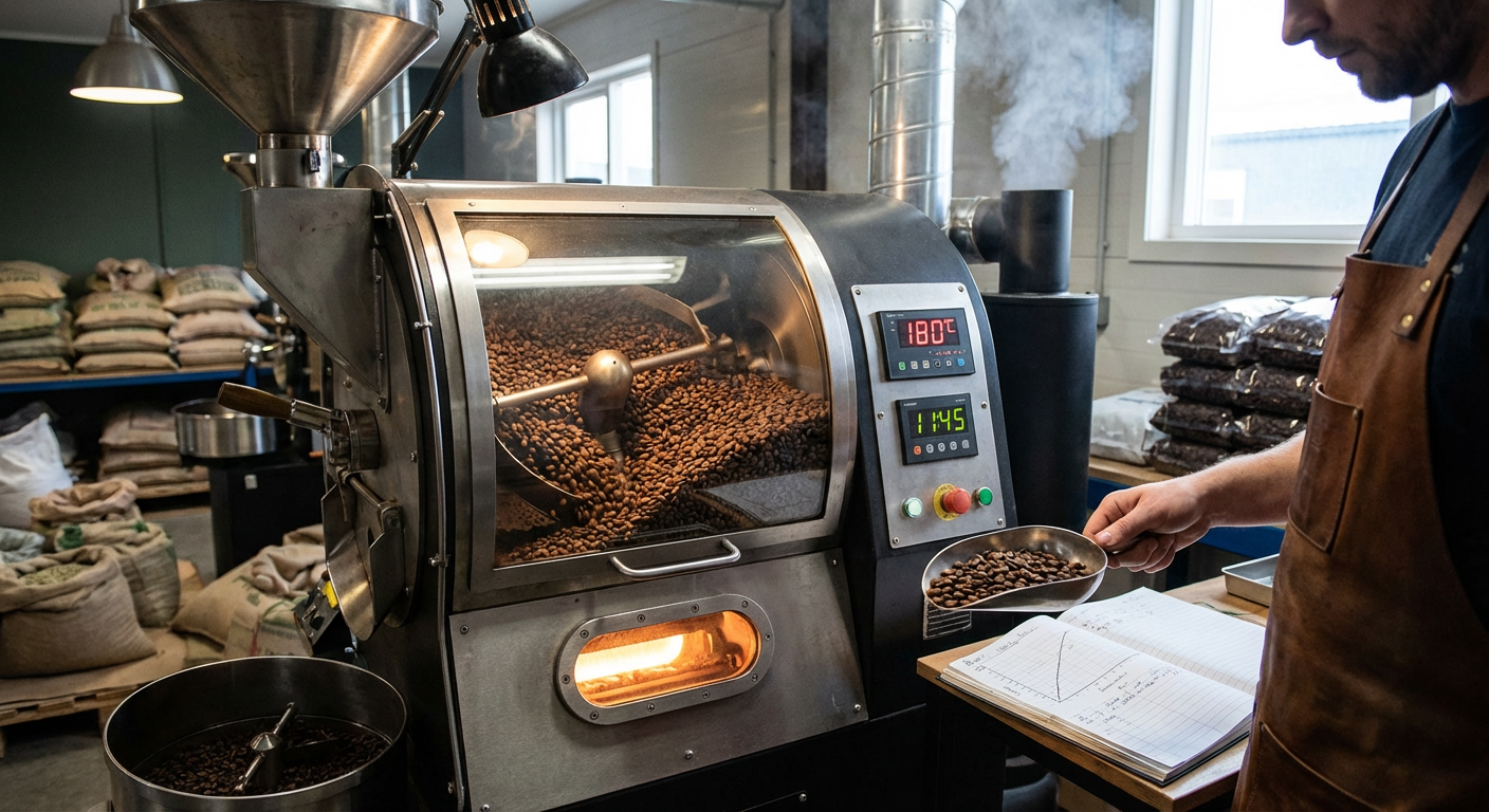 The Science of Coffee Roasting: Heat, Time, and Airflow Explained