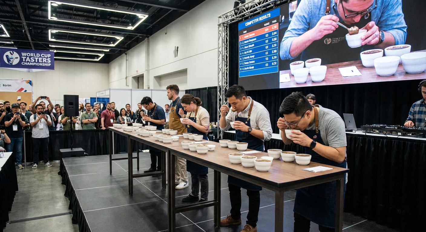Inside the world of professional coffee tasting