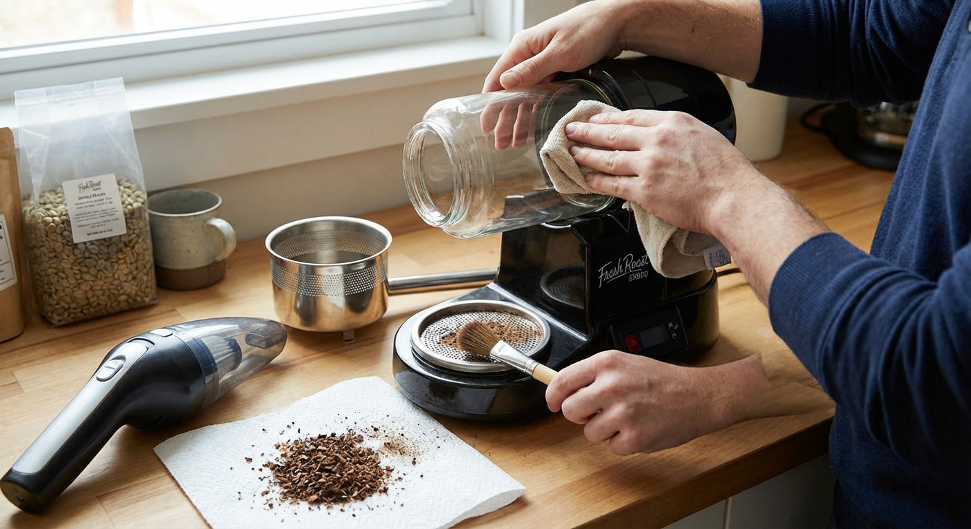 Best Way to Clean Your Fresh Roast Home Coffee Roaster