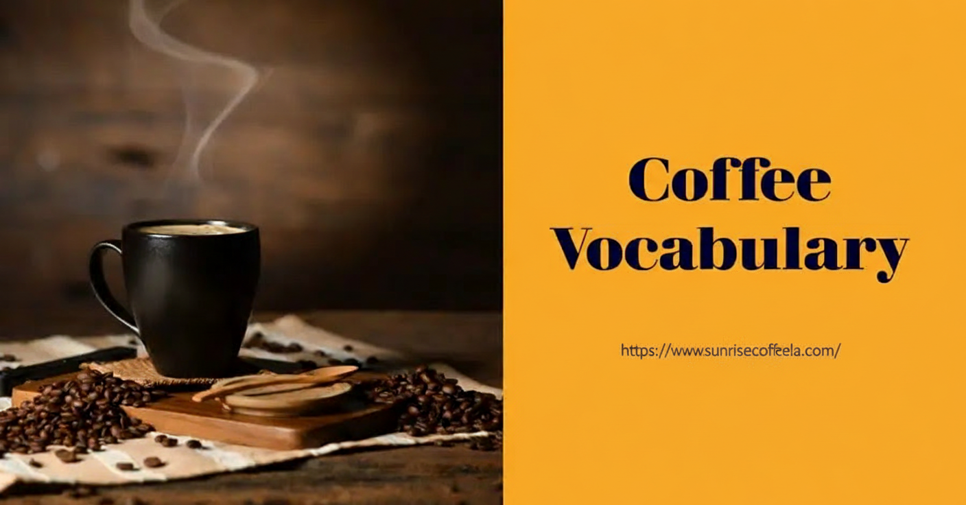 Coffee Vocabulary