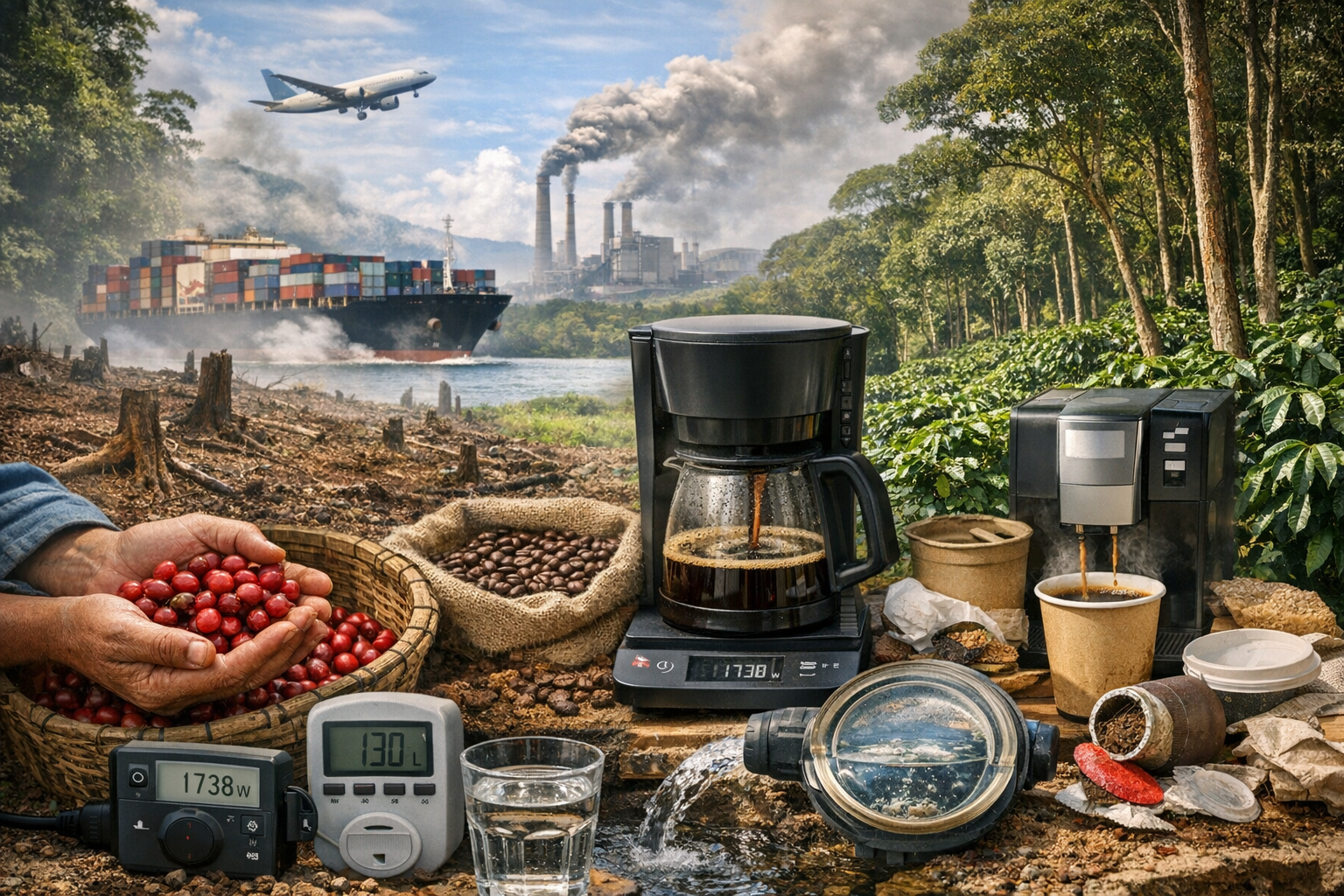 The Footprint of Coffee: Understanding the Environmental Impact of Your Daily Cup