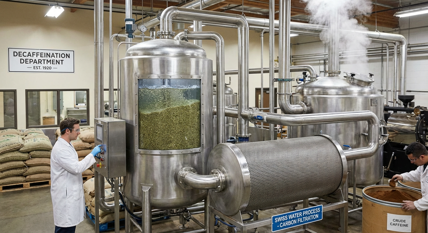 The Process behind Decaf Coffee