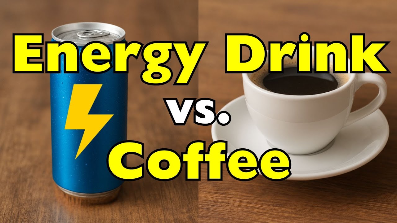 Energy Drinks vs. Coffee: Which One Gives You More Energy? ⚡☕